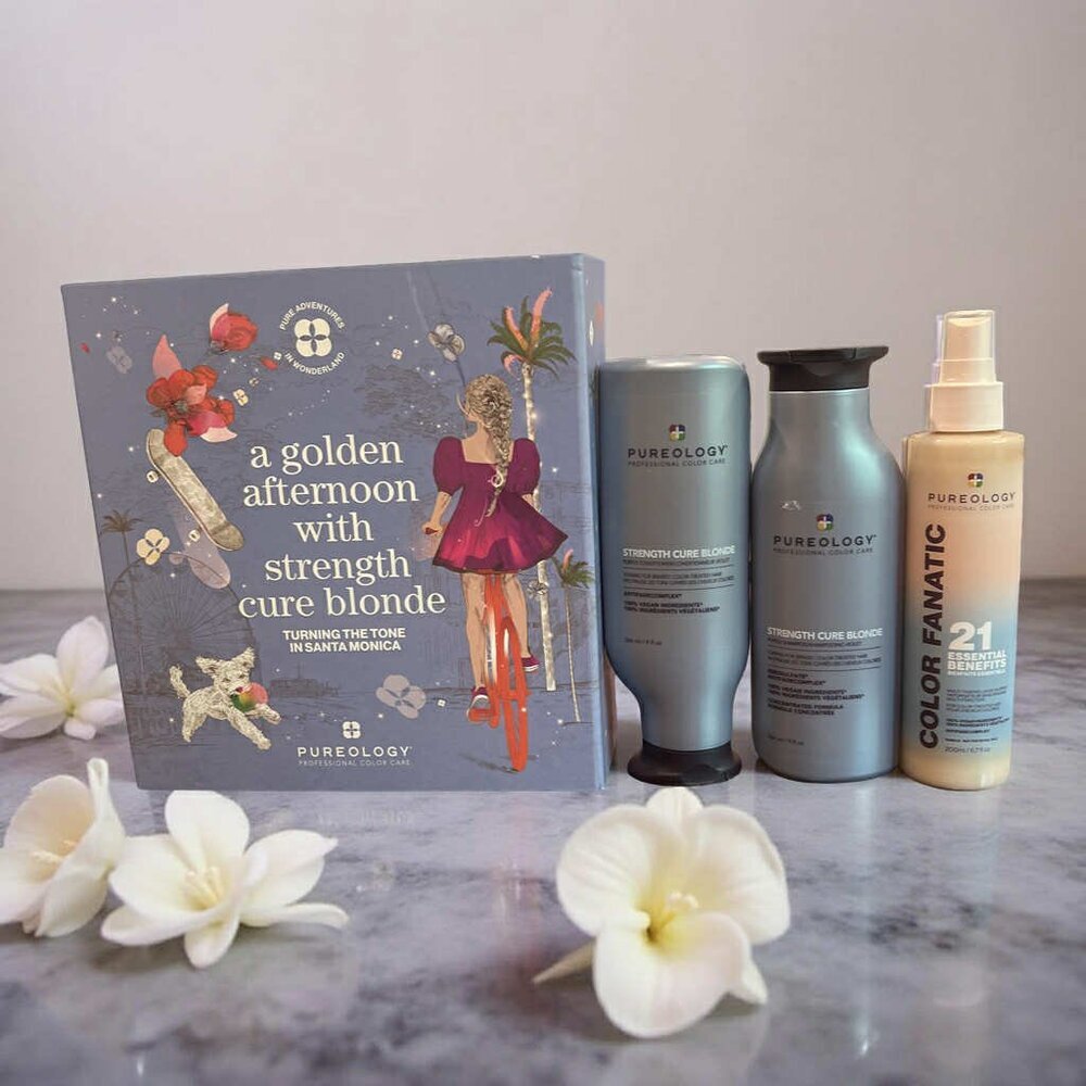Pureology Golden Afternoon Strength Cure Blonde Shampoo Conditioner 21 Benefits